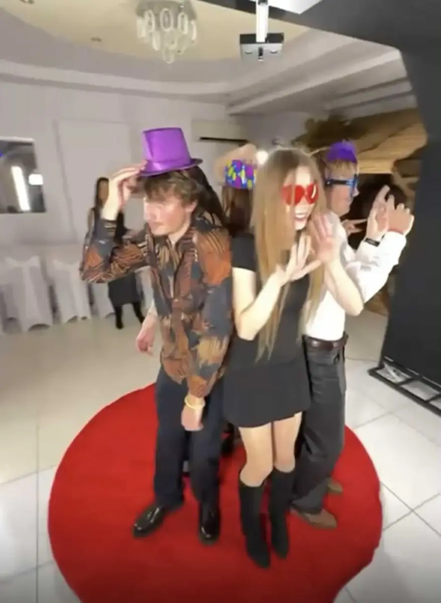 fotobudka 360 Łódź na weselu