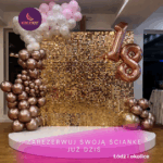 ścianka balonowa Łódź dekoracje balonowe Kiwievent